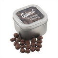 Large Window Tin with Chocolate Covered Raisins